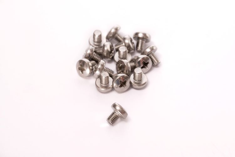 E1A04374 6x Inox RS Replacement Screws - Image 1