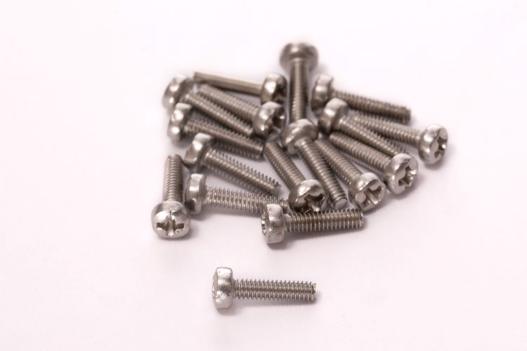 E1A04380 9x Inox CS Replacement Screws - Image 1